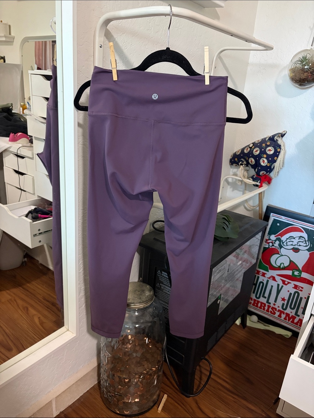 lululemon athletica women’s purple  wunder under  Leggings